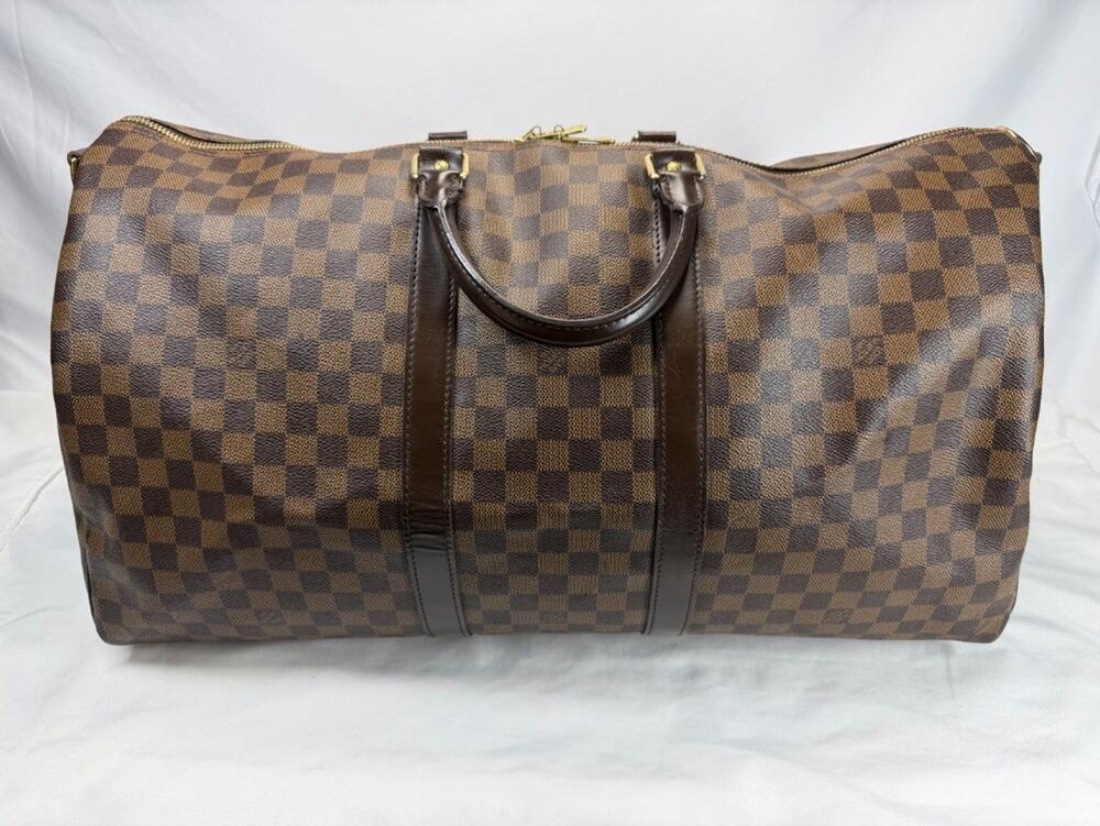 Louis Vuitton Keepall Bandouliere 55 Damier Ebene SPB-MS 361117